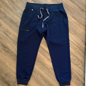 Figs Zamora  Navy Jogger scrub pants